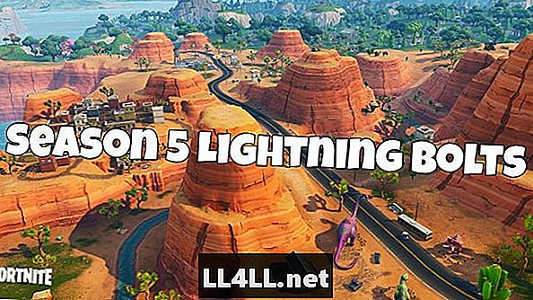 Fortnite Lightning Bolt Locations -opas