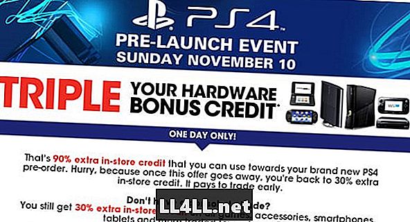 GameStop for at være vært for PS4 Pre-launch Events