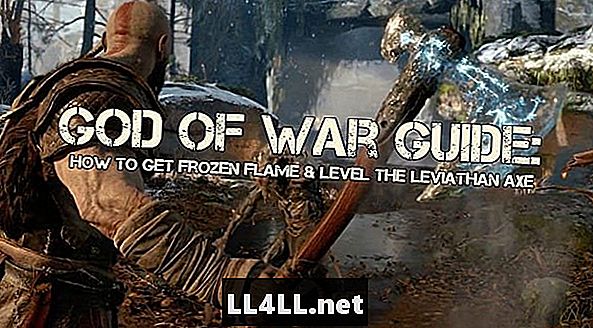 Boh vojny Frozen Flame Guide & hrubého čreva; Ako sa dostať a Level Leviathan Axe