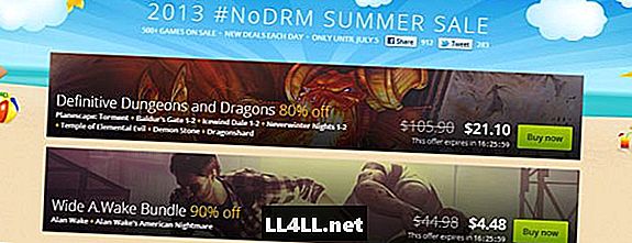 GOG מכריזה & num; NoDRM קיץ למכירה & עותק חינם של לפידים