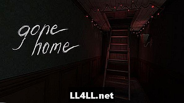 Gone Home & kaksoispiste; Koskeva tarina kompastumalla loppupuolella