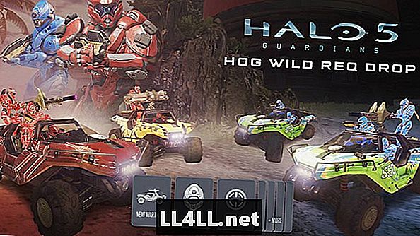 Halo 5 Hog Wild REQ Drop DLC Atbrīvots