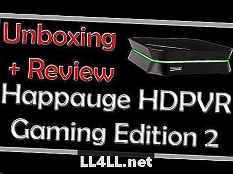 Happauge HDPVR 2 spēļu izdevums - noņemšana un pārskatīšana