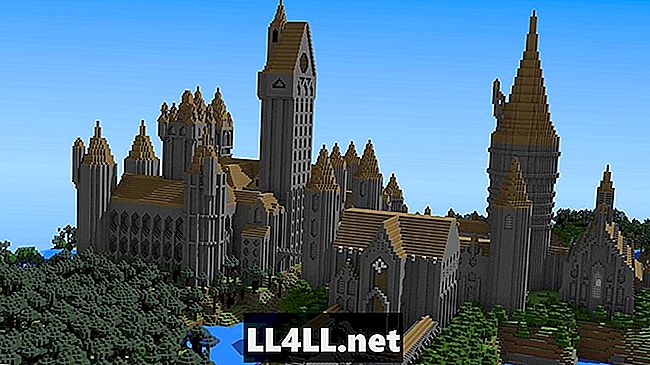 Happy Birthday Minecraft: Tu je úžasný Harry Potter Build
