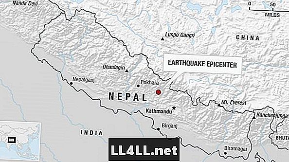Допомога в підтримці жертв землетрусу Непалу через Азію і період; com