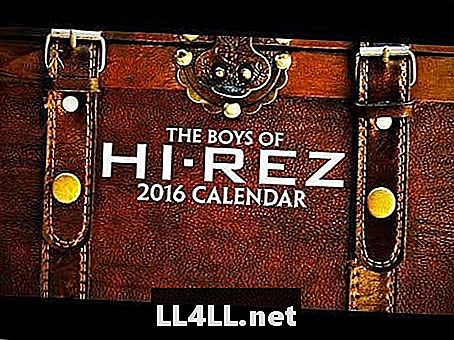 Hi-Rez laver en "Boys of Hi-Rez" Kalender for at rejse penge til velgørenhed