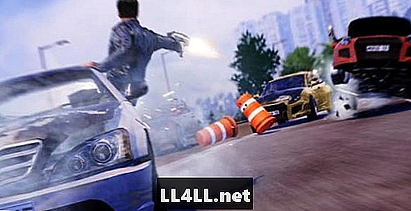 Vysokorychlostní hongkongská policejní automobilová honička spojena s Grand Theft Auto