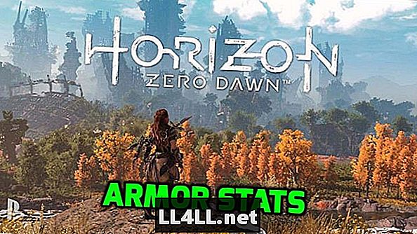 Horizon Zero Dawn vodnik in dvopičje; Armor Stats in kaj to pomeni