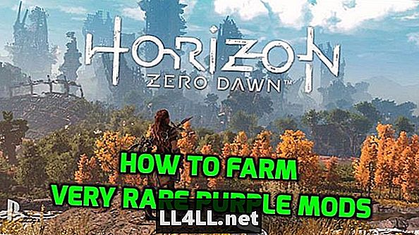 Horizon Zero Dawn Nasvet Vodnik & dvopičje; Kako do kmetije vijolična & lpar; zelo redke & rpar; Mods