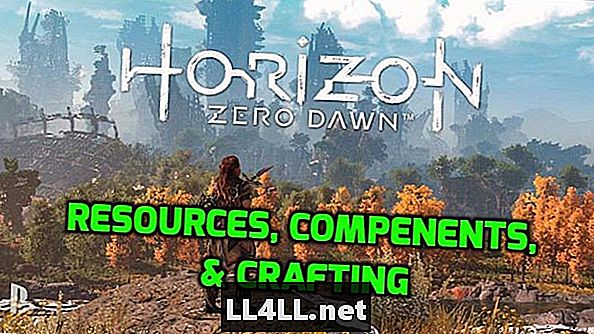 Horizon Zero Dawn & dvopičje; Popoln vodnik po komponentah & vejica; Viri in vejica; & Crafting