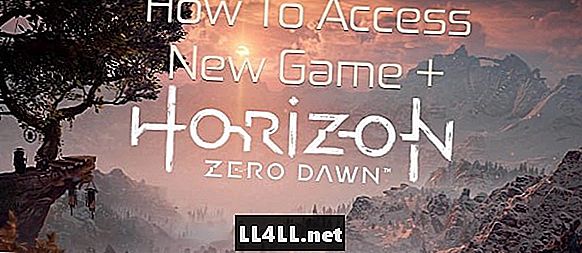 Horizon Zero Dawn & kaksoispiste; NG & plus -palvelun käyttö; - Pelit