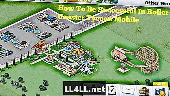 Kako biti uspešen v Roller Coaster Tycoon Mobile