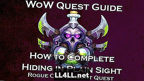 Kako dokončati skrivanje v Plain Sight Quest v World of Warcraft