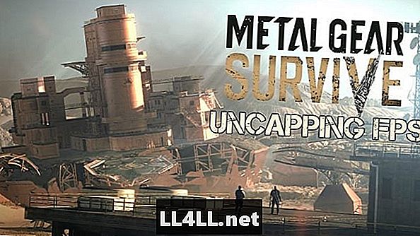 Hoe je je FPS kunt ontkoppelen in Metal Gear om te overleven