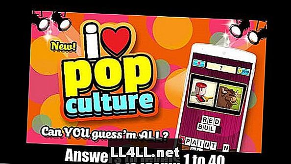 I Love Pop Culture Answers - Livelli da 1 a 40