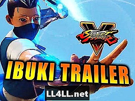 „Ibuki ir kablelis; scenoje“ naujoje „Street Fighter V“ charakterio priekaboje