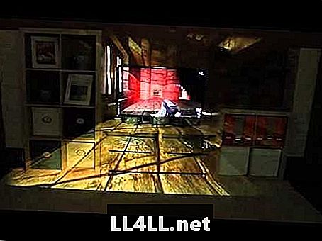 IllumiRoom & colon; Iluzii proiectate pentru un joc interactiv