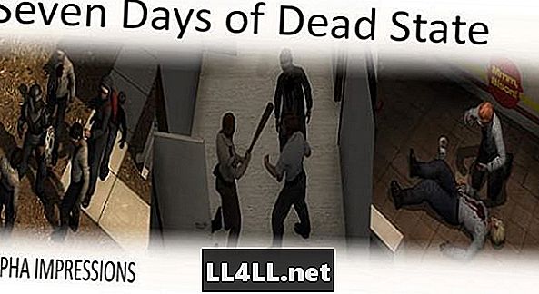 Initiële vertoningen & dubbele punt; Seven Days of Dead State
