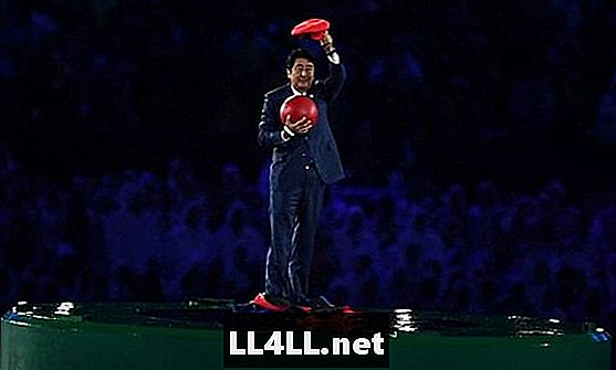 Japán PM Attends olimpia záró ünnepség Mario öltözött