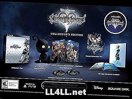 Kingdom Hearts HD 2 & 기간; 5 Remix Collector 's Edition 발표
