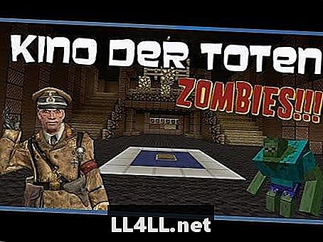 Kino Der Toten - Jednoducho úžasná mapa Zombie Minecraft