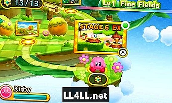 Kirby Triple Deluxe Guide & dvojbodka; Úroveň 1-6 Keychain a Sun Stone Locations
