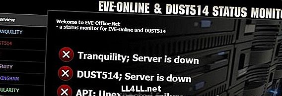 & lbrack; Posodobljeno & rsqb; EVE Online in DUST 514 Shut Down Z napadom DDoS