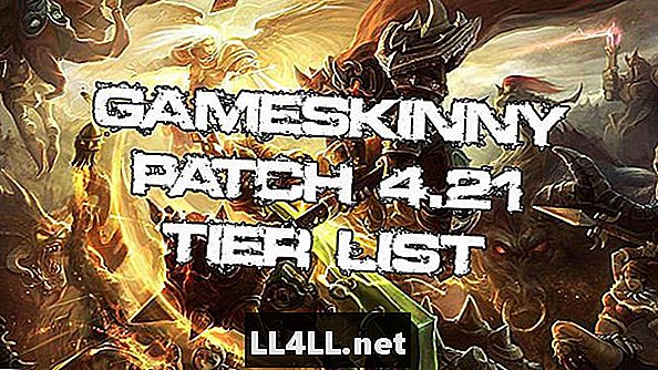 League of Legends Patch 4 & period; 21 Competitive Tier List