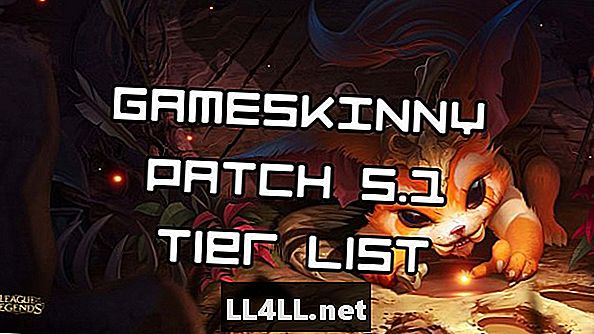 League of Legends Patch 5 & period; 1 список соревновательных уровней