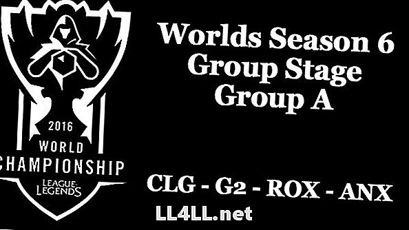 Ліга Легенд Чемпіонат Світу Сезон 6 і двокрапка; Резюме з групового етапу - група А
