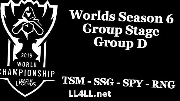 League of Legends Παγκόσμιο Πρωτάθλημα Περίοδος 6 & κόλον? Περιλήψεις από την Ομάδα Στάδιο - Ομάδα Δ