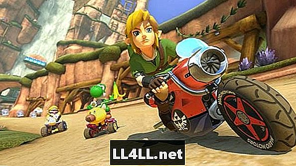 Link je nyní hratelné a on je převzetí Mario Kart 8