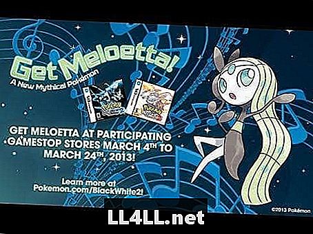 Meloetta Pokemon GameStop'ta Mevcut 4 Mart'ta Başlıyor