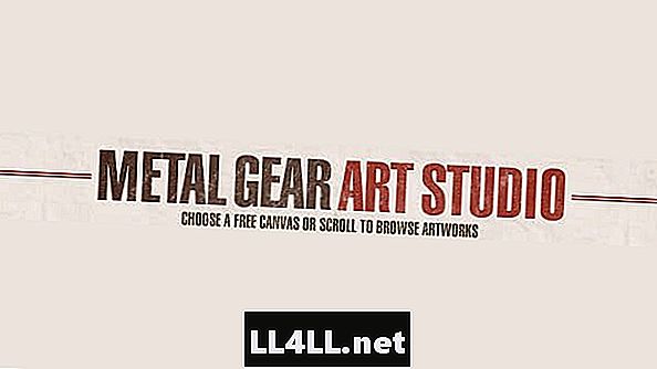 Metal Gear Art Studio Goes Live & pilkku; Voit olla taiteilija