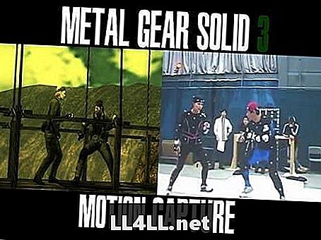 Metal Gear Solid 3 Motion Capture