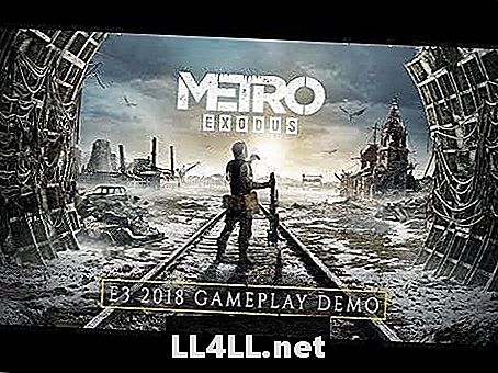 Metro Exodus E3 2018 Önizleme & kolon; Muhteşem Grafikler & Virgül; Yavaş Pacing