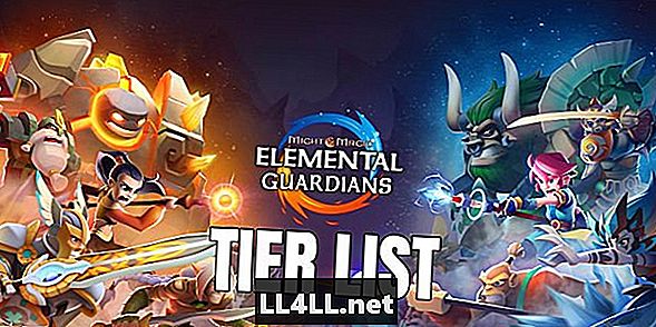 Gali ir magija ir dvitaškis; Elemental Guardians Creature Tier sąrašas