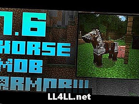 Minecraft PC 1 un periods; 6 Horse Mob Armor & plus; Līdzdalība & bez;