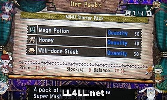 Monster Hunter 4 Ultimate & colon; Как да получите Starter Pack и Оборудвайте Super Mario Gear