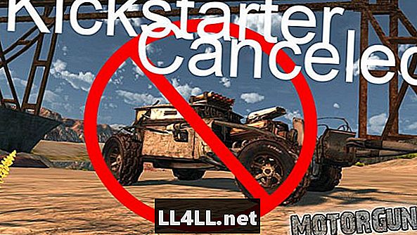 MotorGun เรียกมันว่าเลิกใน Kickstarter
