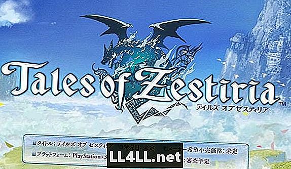 Namco Bandai meddelar officiellt talar om Zestiria - Spel