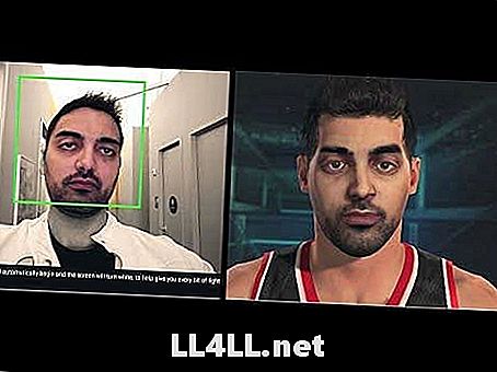 NBA 2K15 Позволява да сканирате лицето си