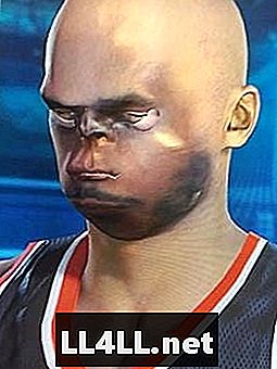 NBA 2K15 Скенер за лице, излъчващ изкривени лица