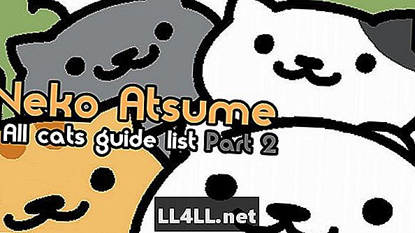 Neko Atsume tüm kedileri bölüm 2'de listeliyor - "Z" den "Z" ye kadar olan harfleri