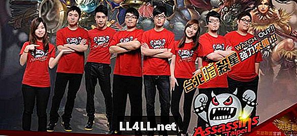 Nieuw team van Taipei Assassin Sponsor