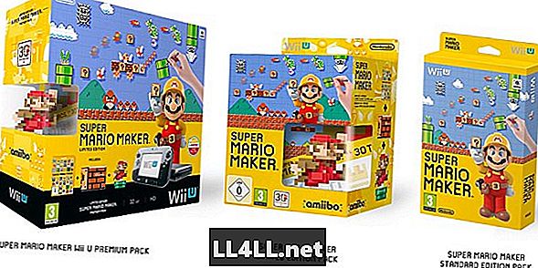 Jauns Wii U Premium Pack & kols; Super Mario Maker Edition ar Amiibos