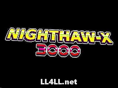 Nighthaw-x3000 Review - Kad Shmups tiek iemērkti Vaporwave