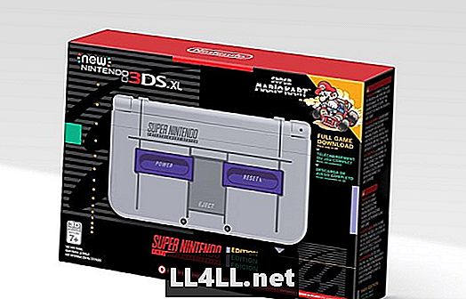 Nintendo onthult nieuwe 3DS XL met SNES-stijl