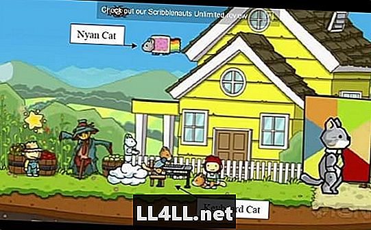 Nyan Cat не всички Sparkles и поп тарти - носителите на авторски права се Catty Over Scribblenauts