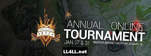 NYC League of Legends letni spletni turnir, objavljen & excl;